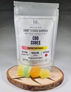 Whistler-Made CBD Cubes